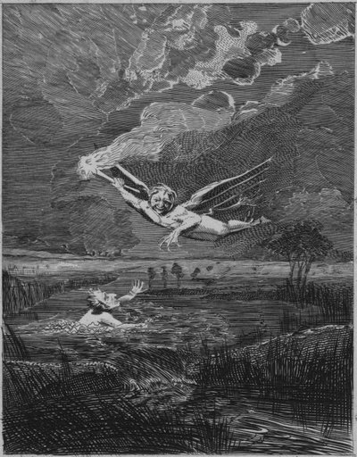 Will O the Wisp, c19. století od Unbekannt