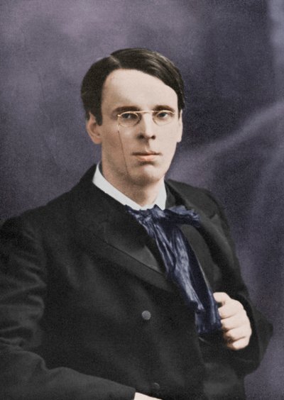 William Butler Yeats, irský básník a dramatik, c 1900 od Unbekannt