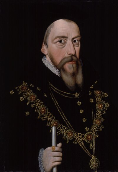 William Cecil, 1. baron Burghley 1521-1598, po roce 1572 od Unbekannt