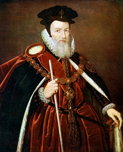William Cecil, první baron Burghley, 16. století c1905 od Unbekannt