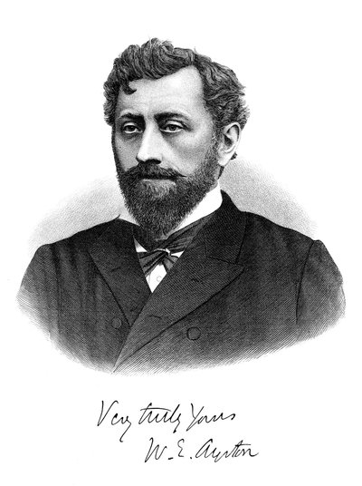William Edward Ayrton 1847-1908, britský fyzik, elektroinženýr a vynálezce, 1892 od Unbekannt