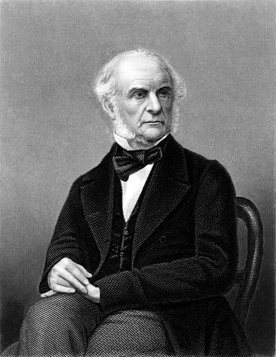 William Ewart Gladstone 1809-1898, britský liberální státník, c1870 od Unbekannt
