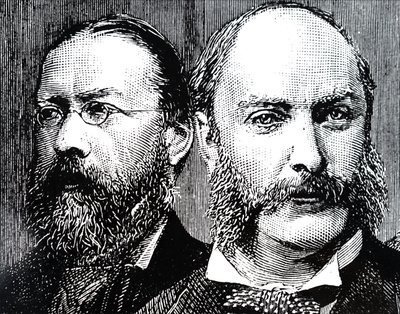 William Henry Preece a John William Strutt. od Unbekannt