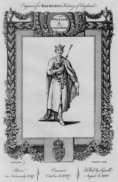 Vilém II. Příjmením Rufus, c1787 od Unbekannt