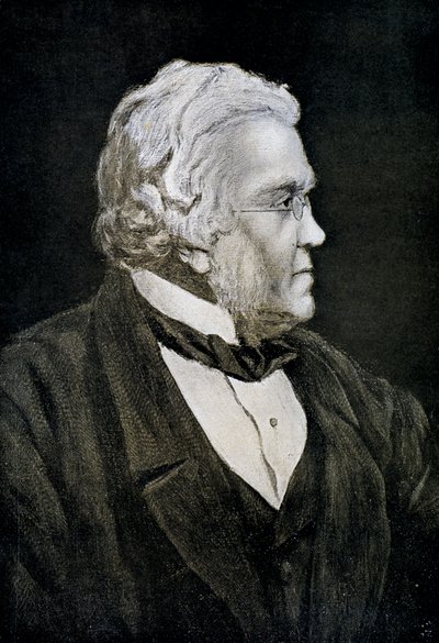 William Makepeace Thackeray, anglický romanopisec 19. století, 1911 od Unbekannt