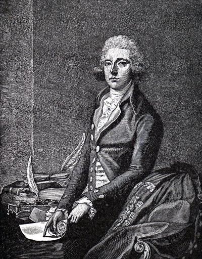 William Pitt mladší. od Unbekannt