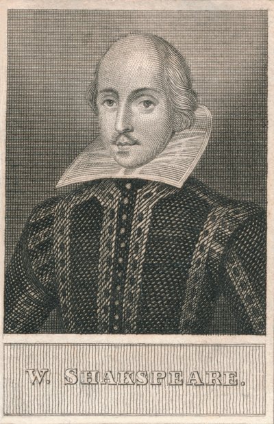 William Shakespeare. od Unbekannt
