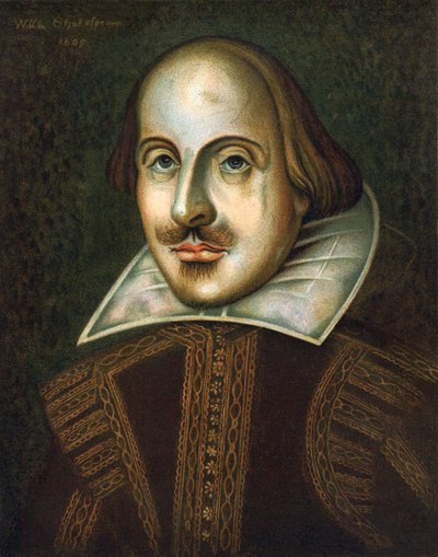 William Shakespeare, anglický dramatik, 1609 od Unbekannt