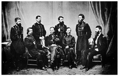 William Tecumseh Sherman a jeho generálové, Americká občanská válka, 1865 1955 od Unbekannt