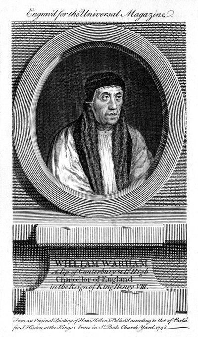 William Warham, arcibiskup z Canterbury, 1748 od Unbekannt