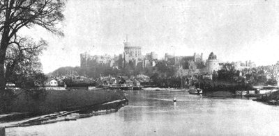 Hrad Windsor v době Victorie, 1901. od Unbekannt