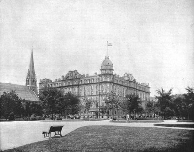Windsor Hotel, Montreal, Kanada, c1900. od Unbekannt