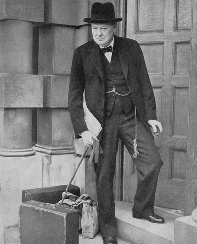 Winston Churchill u admirality, 1939, 1940 od Unbekannt