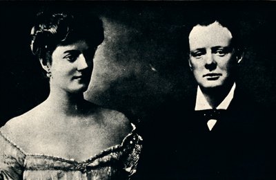 Winston Churchills Engagement, c1908, 1945. od Unbekannt