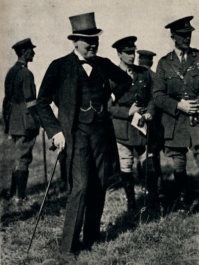 Se sirem Henry Wilsonem na Rýnu, 1919, 1945. od Unbekannt