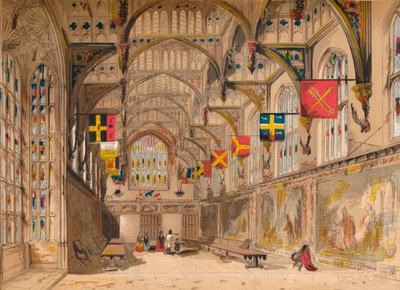 Wolseys Hall, Hampton Court, 1845 od Unbekannt