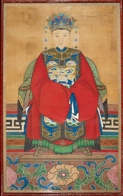 Žena oblečená jako manželka úředníka, 19. století, 1801 - 1900 od Unbekannt