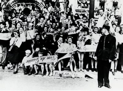 Druhá světová válka: Osvobození Paříže, 1944. od Unbekannt