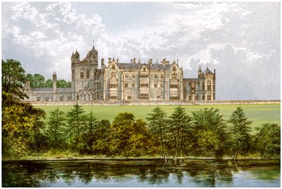 Worsley Hall, Lancashire, domov hraběte z Ellesmere, c1880 od Unbekannt