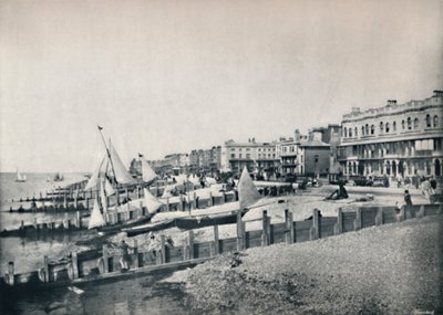 Worthing - Celkový pohled na frontu, 1895 od Unbekannt