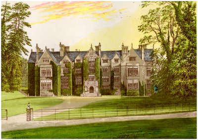 Wroxton Abbey, Oxfordshire, domov rodiny North, c1880 od Unbekannt