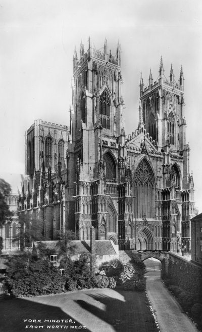 York Minster, York, Severní Yorkshire, počátek 20. století od Unbekannt