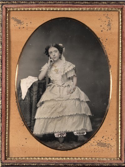 Mladá žena v Bloomers, c. 1855. od Unbekannt