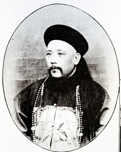 Yuan Shikai jako guvernér Shandong (1899-1902) od Unbekannt
