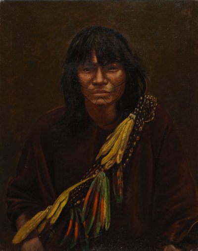 Zaparo Indian, ca. 1890-1892. od Unbekannt