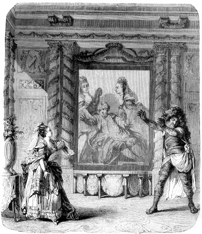 Zemire a Azor, komická opera, 1771 1882-1884 od Unbekannt