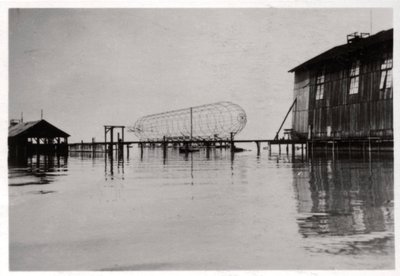 Zeppelin LZ 6 ve výstavbě, Německo, 1909 1933 od Unbekannt
