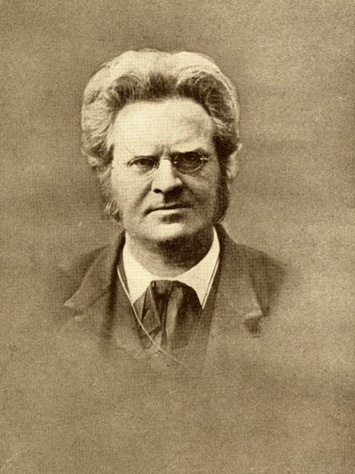 Bjornstjerne Martinius Bjornson (1832-1910) (černobílá fotografie) od Unbekannt Unbekannt