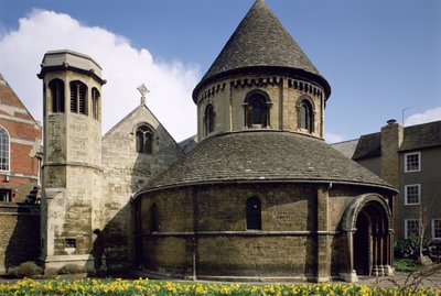 Kostel svatého hrobu, anglická škola (12. století), Cambridge, Velká Británie od Unbekannt Unbekannt