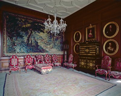 Zámek Drumlanrig: Obložená státní místnost od Unbekannt Unbekannt