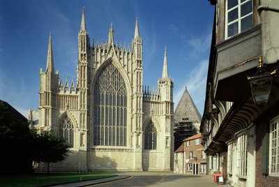 Vnější pohled na York Minster, Yorkshire od Unbekannt Unbekannt