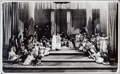 První divadelní představení v Anglii Händelova oratoria Semele. 1925 od Unbekannt Unbekannt