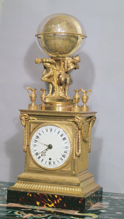 Zeměpisné hodiny, Matthew Boulton, 1771-72 od Unbekannt Unbekannt