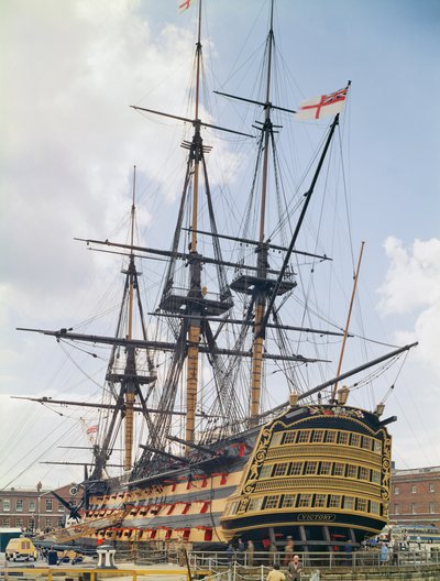 HMS Victory od Unbekannt Unbekannt