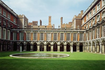 Palác Hampton Court, Middlesex od Unbekannt Unbekannt
