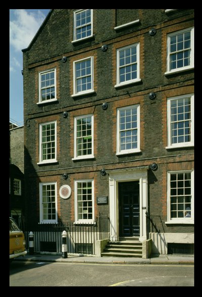 Samuel Johnsons House, City of London, postavený v roce 1700 od Unbekannt Unbekannt