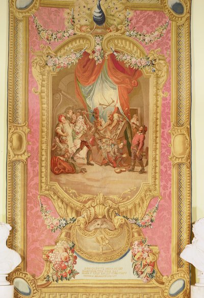 Scéna z Dona Quijota, tapisérie z Regents Gallery od Unbekannt Unbekannt