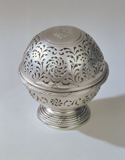 Krabička na mýdlo, část sady s džbánem a umyvadlem, od Francise Riela, Paříž, 1771 od Unbekannt Unbekannt