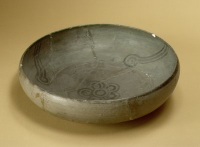 Terakotově malované šedé zboží, Hastinapur, 800-400 př.nl od Unbekannt Unbekannt