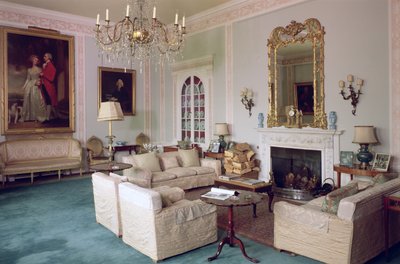 Hudební místnost, Sledmere House, Yorkshire od Unbekannt Unbekannt