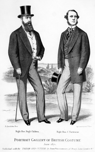 Správný Honza. Hugh Childers a pravý Honza. C. Fortescue, 1871 od Unbekannt Unbekannt