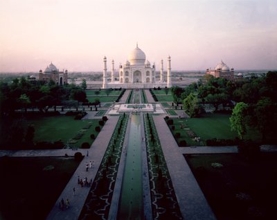 Taj Mahal navrhl Ustad Ahmad Lahori od Unbekannt Unbekannt