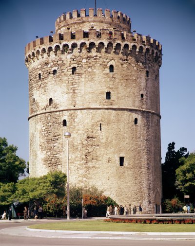 Bílá věž, postavená za vlády Sulejmana Nádherného (1520-66) od Unbekannt Unbekannt