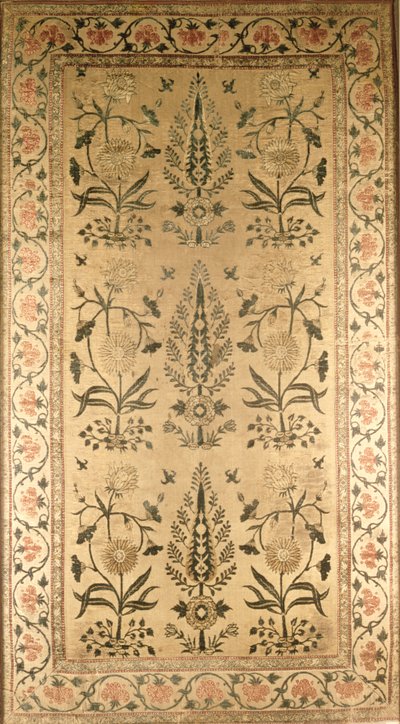 Sametová podlaha, Moghul, období Shah Jahan, 1628-58 od Unbekannt Unbekannt