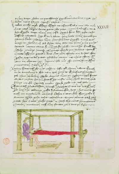 Tkaní hedvábí z Precetti dellArte Della Seta (Pravidla cechu hedvábí) od Unbekannt Unbekannt