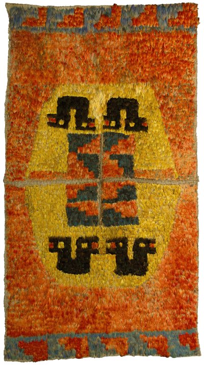 Péřová tunika Nazca-Huari, c. 700-1100 od Unbekannt